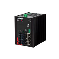 Red Lion Controls - NT24K-12FX4-ST-POE - SWITCH ETHERNET 12PORT