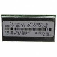 Murata Electronics North America - ZMN2405HP-C - RF TXRX MODULE 802.15.4