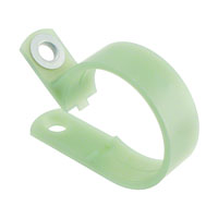 Essentra Components - NM-18-R18 - CBL CLAMP P-TYPE GREEN FASTENER