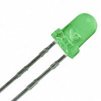 Rohm Semiconductor - SLR-342MG3F - LED GRN DIFF 3MM ROUND T/H