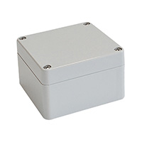 Bopla Enclosures - 02210094 - BOX PLASTIC GRAY 3.23"L X 3.15"W