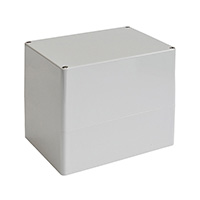 Bopla Enclosures - 02246000 - BOX PLASTIC GRAY 6.3"L X 4.72"W