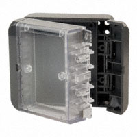 Bopla Enclosures - 96021114 - BOX PLASTIC GRAY/CLR 3.5"X3.15"W