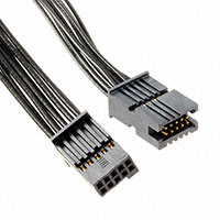 Samtec Inc. - TFSD-05-28-H-10.00-T-NDS - CABLE 28AWG DUALROW 10PIN 1.27MM