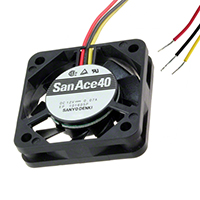 Sanyo Denki America Inc. - 109P0412H901 - FAN 40X10MM 12VDC TACH