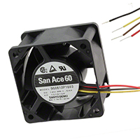 Sanyo Denki America Inc. - 9S0612P4H01 - FAN 60X25MM 12VDC TACH,PWM