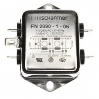 Schaffner EMC Inc. - FN2090A-1-06 - LINE FILTER 110/250VAC 1A CHAS