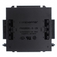 Schaffner EMC Inc. - FN3280H-8-29 - LINE FILTER 480VAC 8A CHASS MNT