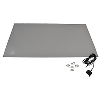 SCS - 770090 - TABLE MAT RUBBER GRAY 4'X2'