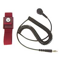 SCS - MWS - MAROON ADJUSTABLE FABRIC WRISTBA