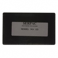 Serpac - 122,BK - BOX ABS BLACK 4.1"L X 2.6"W