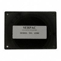 Serpac - 133RI,BK - BOX ABS BLACK 4.38"L X 3.25"W