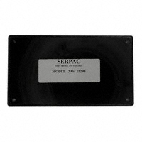 Serpac - 152RI,BK - BOX ABS BLACK 5.62"L X 3.25"W