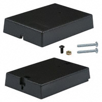 Serpac - G10A,BK - BOX ABS BLACK 4.38"L X 3.25"W