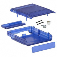 Serpac - M4,TRBL - BOX ABS TRN BLUE 2.8"L X 2.2"W