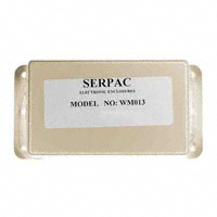 Serpac - WM013,AL - BOX ABS ALMOND 3.6"L X 2.25"W