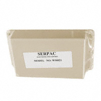 Serpac - WM021,AL - BOX ABS ALMOND 4.1"L X 2.6"W
