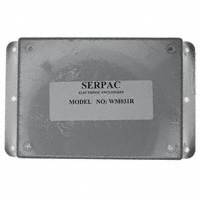 Serpac - WM031R,GY - BOX ABS GRAY 4.38"L X 3.25"W