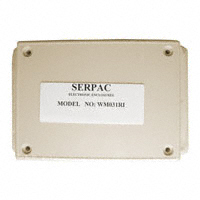 Serpac - WM031RI,AL - BOX ABS ALMOND 4.38"L X 3.25"W