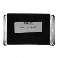 Serpac - WM032I,BK - BOX ABS BLACK 4.38"L X 3.25"W