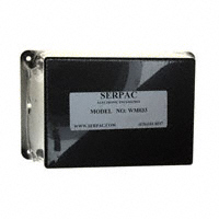 Serpac - WM033,BK - BOX ABS BLACK 4.38"L X 3.25"W