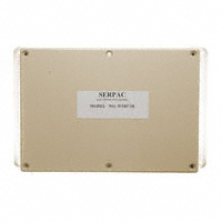 Serpac - WM073R,AL - BOX ABS ALMOND 6.88"L X 4.88"W