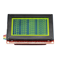 SparkFun Electronics - LCD-09351 - LCD SERIAL GRAPHIC 128X64