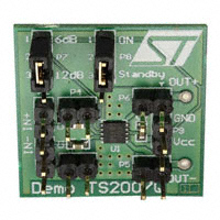 STMicroelectronics - DEMOTS2007Q - BOARD DEMO FOR TS2007IQT