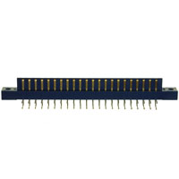 Sullins Connector Solutions - EBM22MMBD - CONN CARDEDGE MALE 44POS 0.156