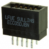 Sullins Connector Solutions - ECC05DJBN - CONN EDGE DUAL FMALE 10POS 0.100