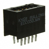 Sullins Connector Solutions - ECC05DJWN - CONN EDGE DUAL FMALE 10POS 0.100