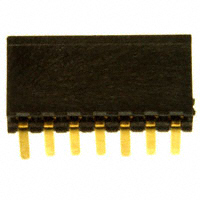 Sullins Connector Solutions - LPPB071NGCN-RC - CONN HEADER .050" 7POS R/A PCB
