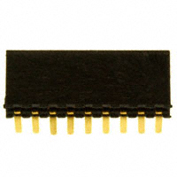 Sullins Connector Solutions - LPPB091NGCN-RC - CONN HEADER .050" 9POS R/A PCB
