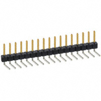 Sullins Connector Solutions - PBC17SBBN - CONN HEADER .100 SINGL R/A 17POS