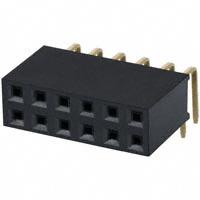 Sullins Connector Solutions - PPPC062LJBN - CONN FMALE 12POS DL .1" R/A GOLD