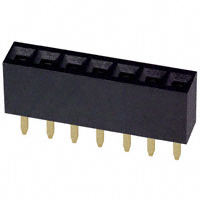 Sullins Connector Solutions - PPPC071LFBN - CONN HEADER FEM 7POS .1" SGL GLD
