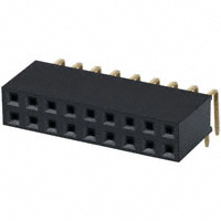 Sullins Connector Solutions - PPPC092LJBN - CONN FMALE 18POS DL .1" R/A GOLD