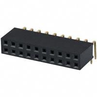 Sullins Connector Solutions - PPPC102LJBN - CONN FMALE 20POS DL .1" R/A GOLD