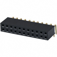 Sullins Connector Solutions - PPPC112LJBN - CONN FMALE 22POS DL .1" R/A GOLD