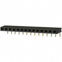 Sullins Connector Solutions - PPPC141LGBN - CONN FEMALE 14POS .100" R/A GOLD