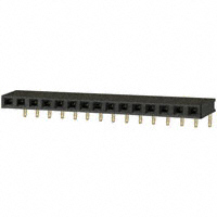 Sullins Connector Solutions - PPPC151LGBN-RC - CONN FEMALE 15POS .100" R/A GOLD
