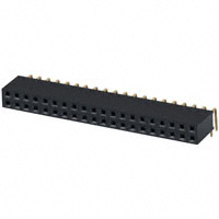 Sullins Connector Solutions - PPPC202LJBN-RC - CONN FMALE 40POS DL .1" R/A GOLD