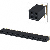 Sullins Connector Solutions - PPPC282LJBN - CONN FMALE 56POS DL .1" R/A GOLD