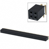 Sullins Connector Solutions - PPPC332LJBN - CONN FMALE 66POS DL .1" R/A GOLD