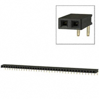 Sullins Connector Solutions - PPPC361LGBN - CONN FEMALE 36POS .100" R/A GOLD