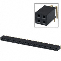 Sullins Connector Solutions - PPPC372LJBN - CONN FMALE 74POS DL .1" R/A GOLD