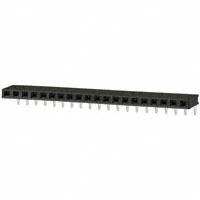 Sullins Connector Solutions - PPTC201LGBN - CONN FEMALE 20POS .100" R/A TIN