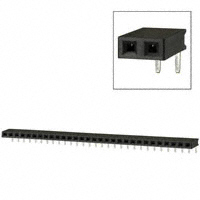 Sullins Connector Solutions - PPTC301LGBN - CONN FEMALE 30POS .100" R/A TIN