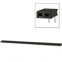 Sullins Connector Solutions - PPTC391LGBN-RC - CONN FEMALE 39POS .100" R/A TIN