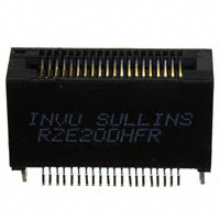 Sullins Connector Solutions - RZE20DHFR - CONN EDGE DUAL FMALE 40POS 0.039
